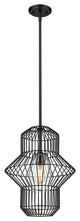 Zlite 1941P15-MB 1-Light Pendant, Clear