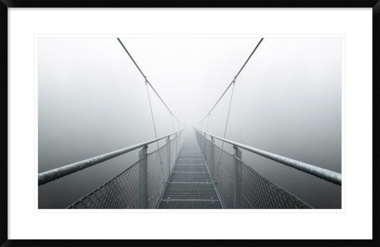 "The Path To Infinity" Framed Digital Print by Max Zimmermann, 38x24"