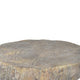 Benzara BM200916 Round Cemented Log Accent, Brown