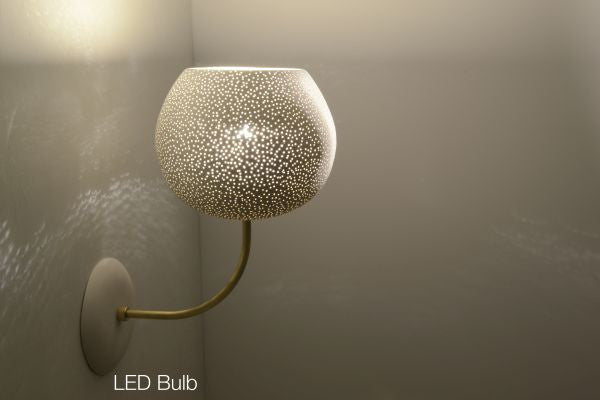 Large Claylight Sconce, Led
