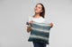 Plutus Green Furever Faux Fur Luxury Throw Pillow, Green, 12" x 20"