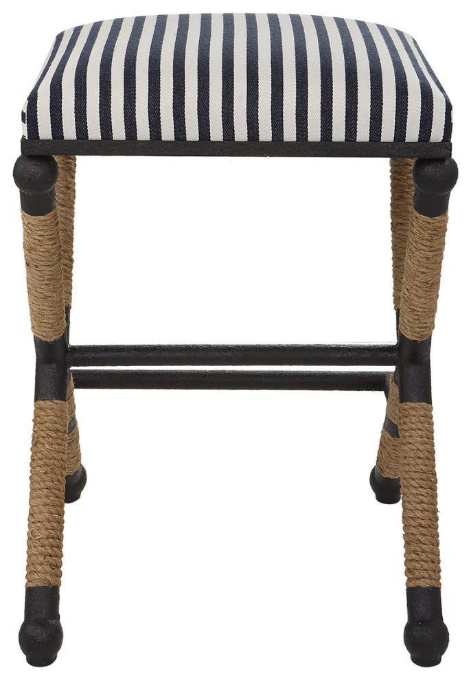 Uttermost Braddock Backless Counter Stool 23711
