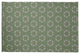 Chickens-go-round Easter Chenille Rug, Laurel Tree Green, 2'x3'