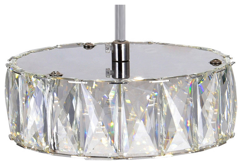 Milan LED Mini Pendant With Chrome Finish