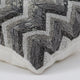 Gray Decorative Throw Pillow Covers 22"x22" Art Silk PillowCase - Trellis Night