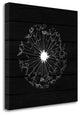 "Grey Dandelion II" By Tamara Robinson, Giclee Print on Gallery Wrap Canvas