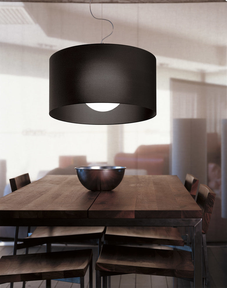 Fog Pendant, Black, 19.7"