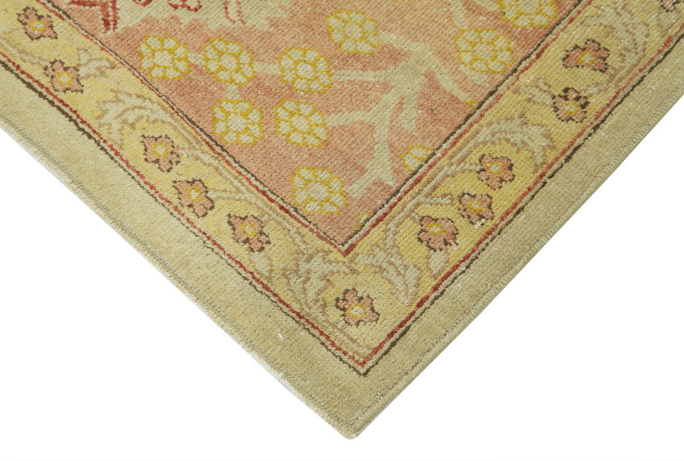 Rug N Carpet - Handmade Oriental 7' 10" x 10' 0" Soft Oushak Area Rug