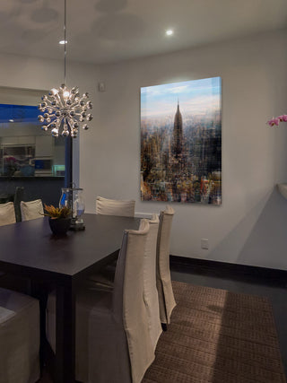 "Empire State" Painting Print on Canvas