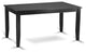 Dule5-Blk-Lc 5-Piece Dining Room Set-Dining Table And 4 Chairs For Dining Chairs