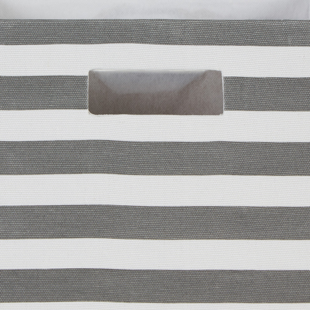 Polyester Cube Stripe Mineral Square 11x11x11