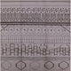 Ahgly Company Indoor Square Mid-Century Modern Area Rugs, 5' Square