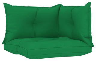 Vidaxl Pallet Sofa Cushions 3-Piece Green Fabric