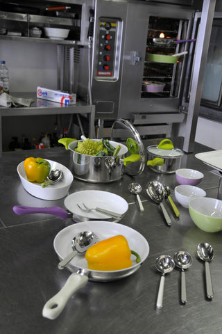 Fantasia Serving Set, Sage, 2 Pcs.