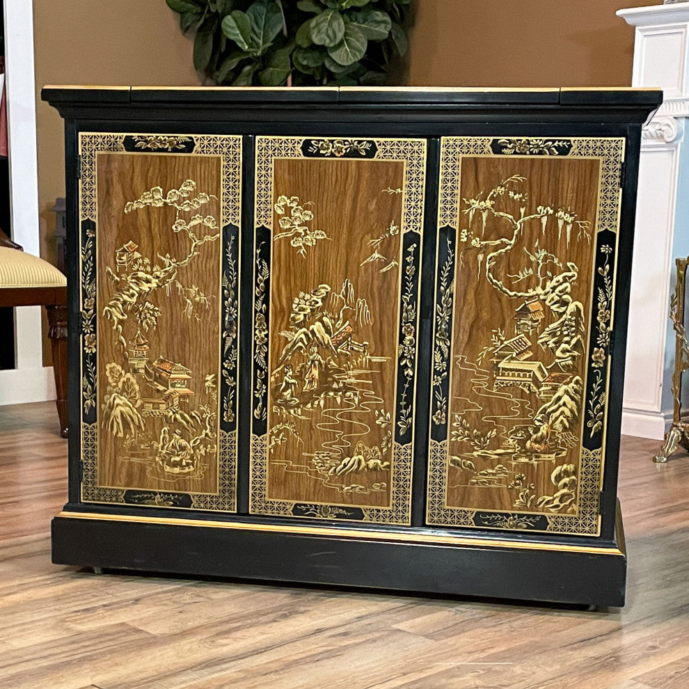 NVIN0359, Niagara Furniture, Vintage Drexel Serving Bar