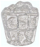 Bucket of Golf Balls Cabinet Knob, Nickel