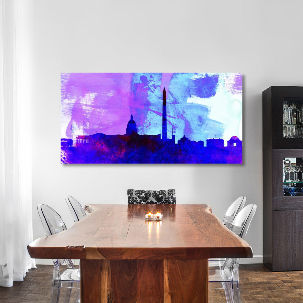 "Washington DC City Skyline" Fine Art Print