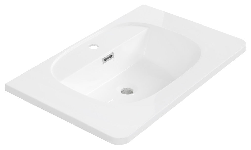30" Solid Surface Resin Streamline K-1929-30 Vanity Top