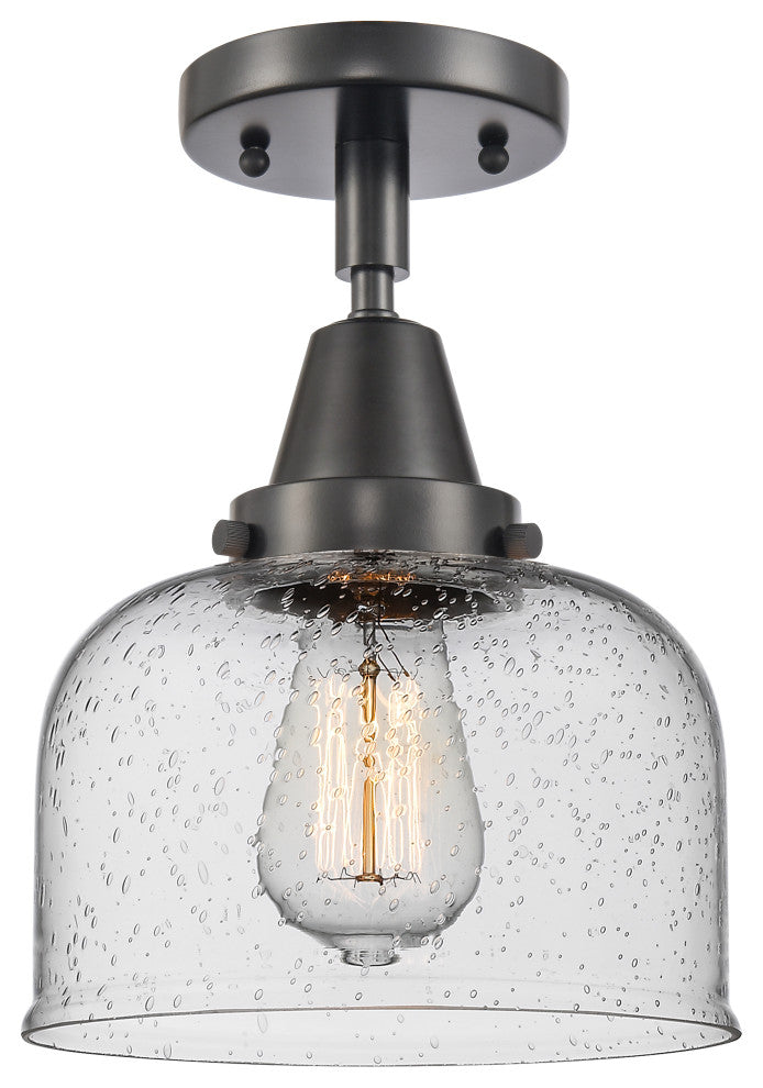 INNOVATIONS LIGHTING 447-1C-BK-G74-L-LED X-Large Bell Flush Mount