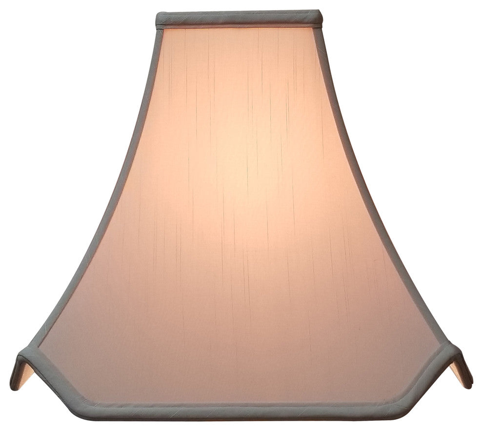Royal Designs Pagoda Basic Lampshade, Antique Gold, Beige, 6x16x13.25, Washer
