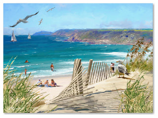 The Macneil Studio 'Coastal' Canvas Art, 24"x18"