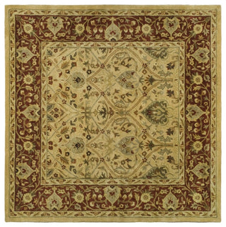 Safavieh Persian Legend Pl819D Rug, Ivory/Rust, 8'0"x8'0" Square