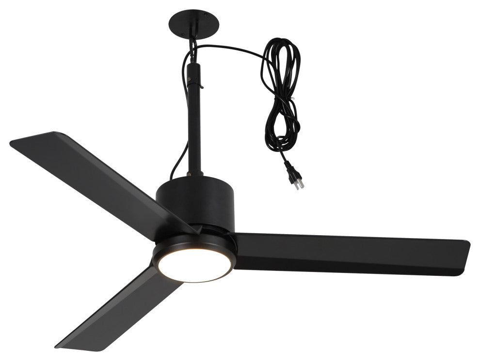 42-inch Traditional Outdoor 3-Blade Ceiling Fan with Light