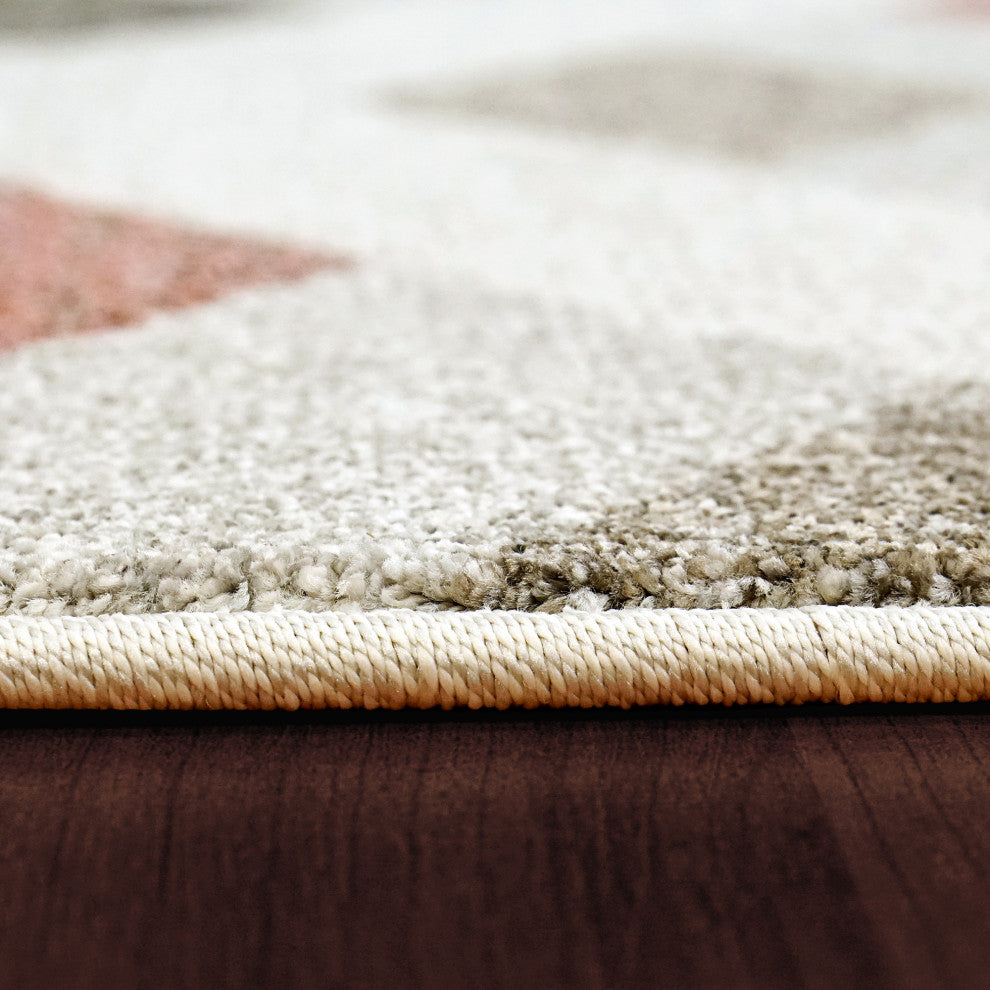 Avenue 3403-6111 Ivory And Multi Area Rug, 7.10"x11.2"