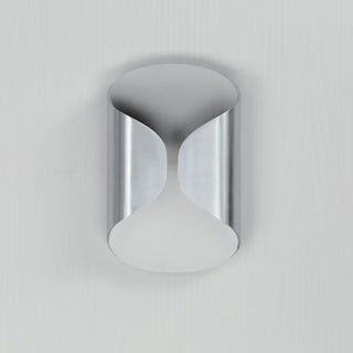 ET2 E30151 Folio 10" Tall LED Outdoor Wall Sconce - Satin Aluminum / White