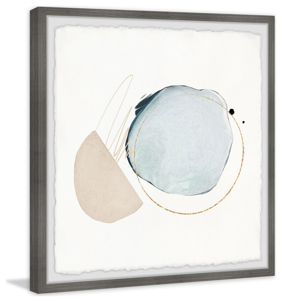 "Winter of Uncertainty" Framed Painting Print, 24x24