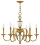 Hinkley Eleanor Medium Single Tier, Heritage Brass