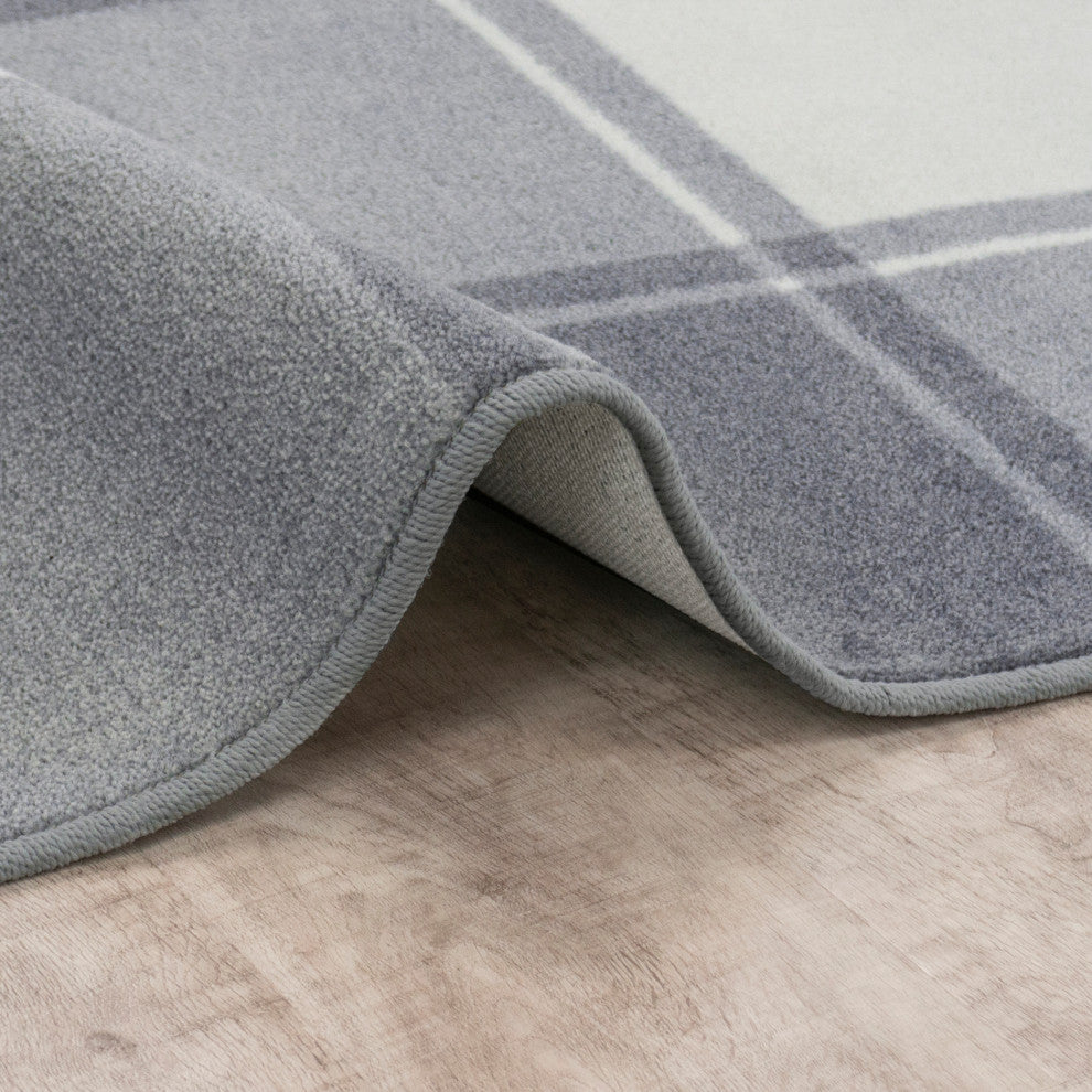 Joy Carpets Impressions Highlander Area Rug, Cloudy, 5'4"x7'8"