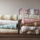 Madison Park Faux Tip Dyed Brushed Long Fur Throw, Tan