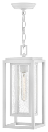 Hinkley Lighting 1002 Republic 1 Light 7"W Coastal Elements - Textured White