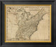 "United States, 1812" Framed Canvas Giclee by Aaron Arrowsmith, 20x17"