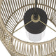 Seabrooke 1-Light Pendant Outdoor With Summer Sands Shade and Clear Glass Shade
