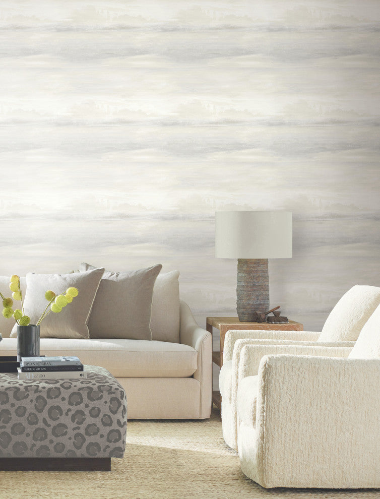 White Soothing Wallpaper