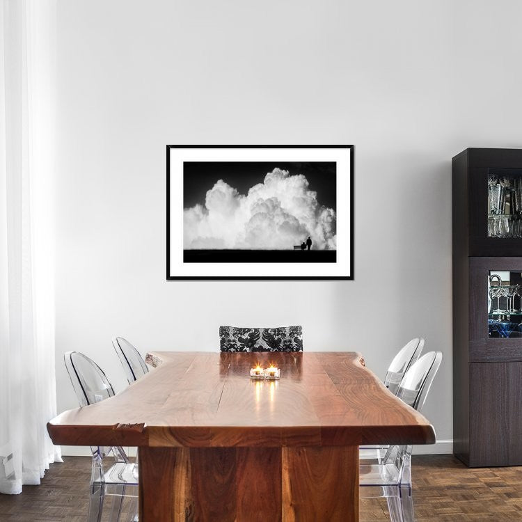 "Waiting For The Storm" Framed Digital Print by Stefan Eisele, 44x32"