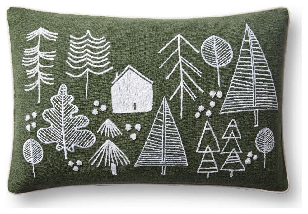 Loloi PLL0031 Forest 13" x 21" Cover w/Poly Pillow