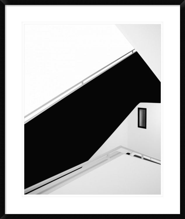"Stairs" Framed Digital Print by Olavo Azevedo, 30x36"