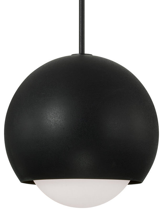 Capital Lighting 351611 Dolby 13"W Pendant - Black Iron