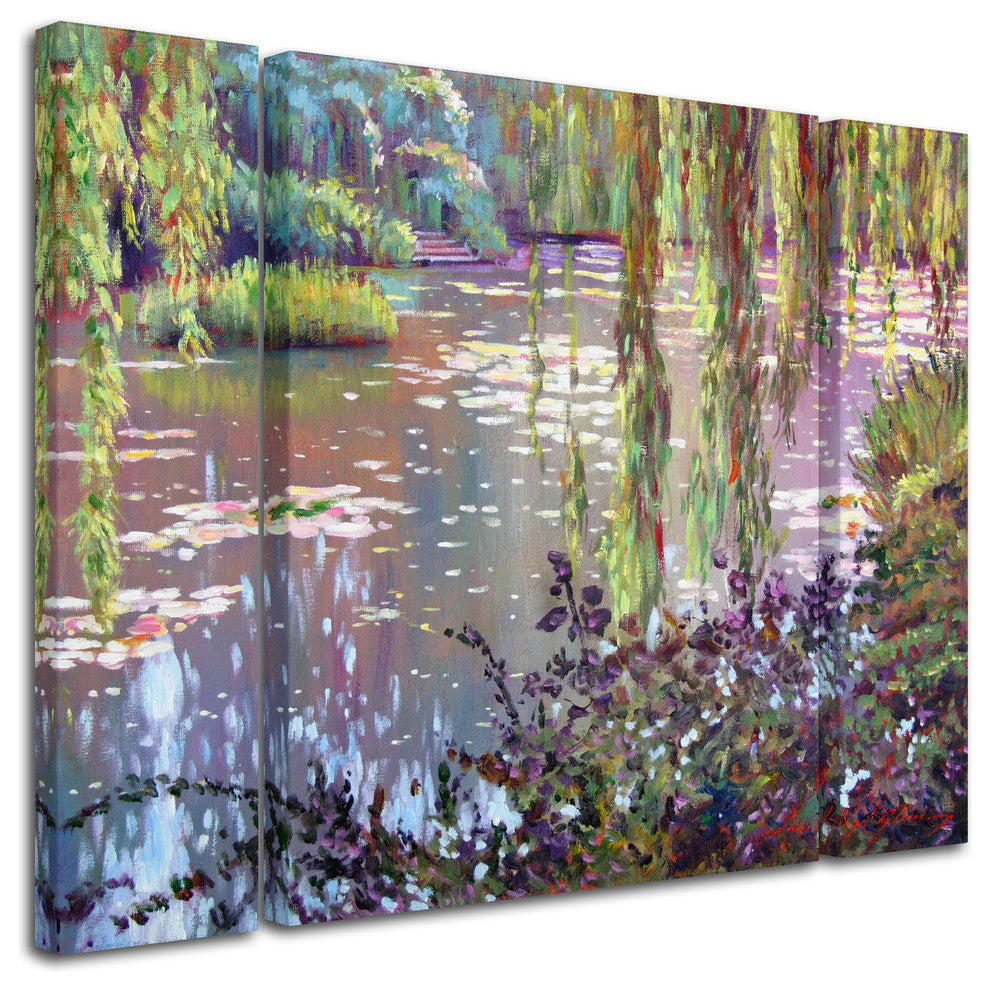 "Homage to Monet" Multi-Panel Canvas Art Set by David Lloyd Glover