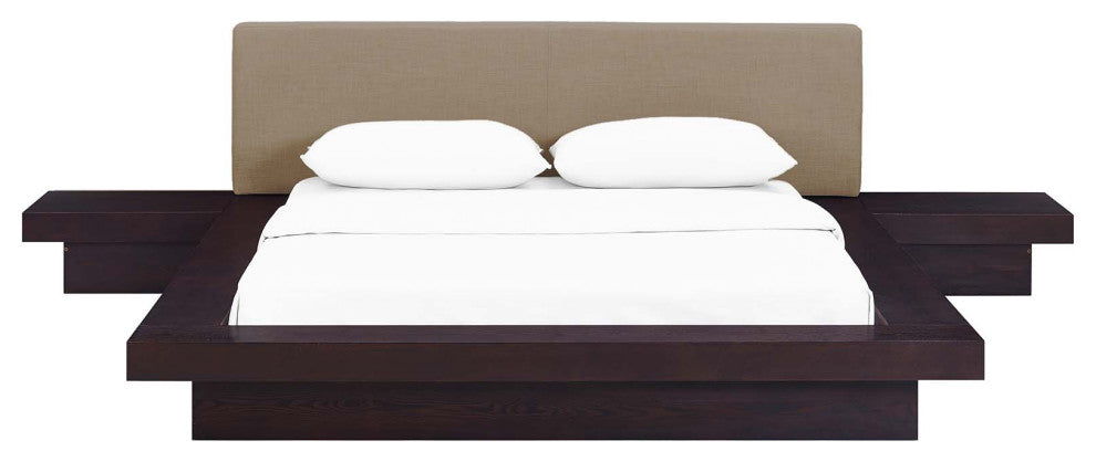 Freja 3-Piece Queen Fabric Bedroom Set