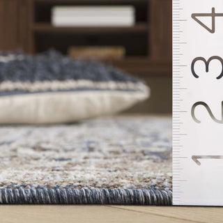 Safavieh Antique Patina ANP634 Rug, Blue/Beige, 5'3"x7'7"