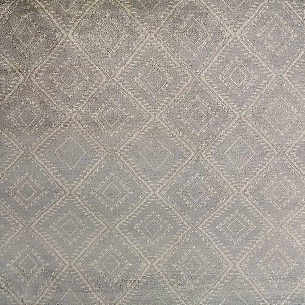 Ahgly Company Indoor Square Mid-Century Modern Area Rugs, 6' Square