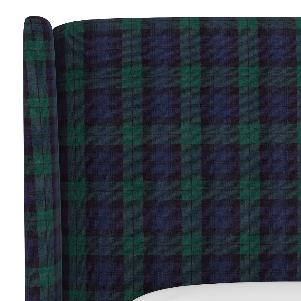 Maxwell Wingback Headboard, Blackwatch Blackwatch, Full