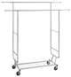 VEVOR Clothes Rack Heavy Duty Clothing Garment Rack Double Hanging Rod 600 lbs