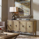 Uttermost Thina Champagne Console Cabinet