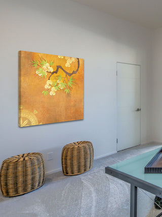 "Zen Chakra I" Painting Print on Canvas by Evelia