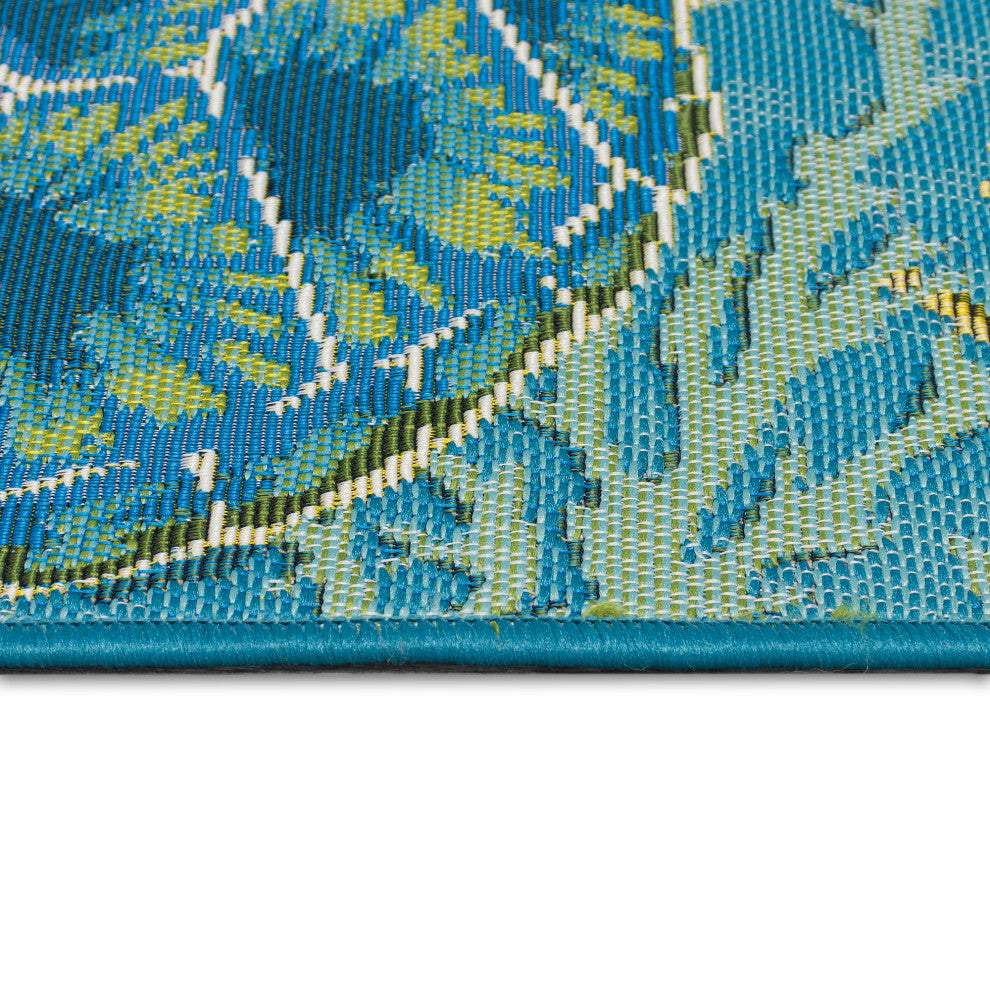 Esencia Seaturtle Garden Indoor/Outdoor Mat Ocean 2'5"x3'11"
